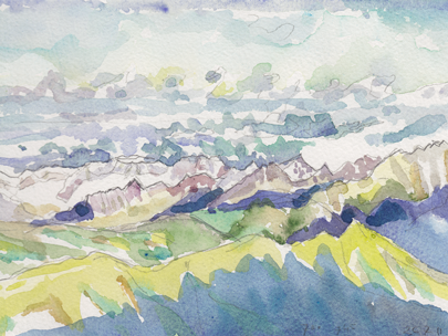 wolkenstimmung am westhorizont Nr.8
